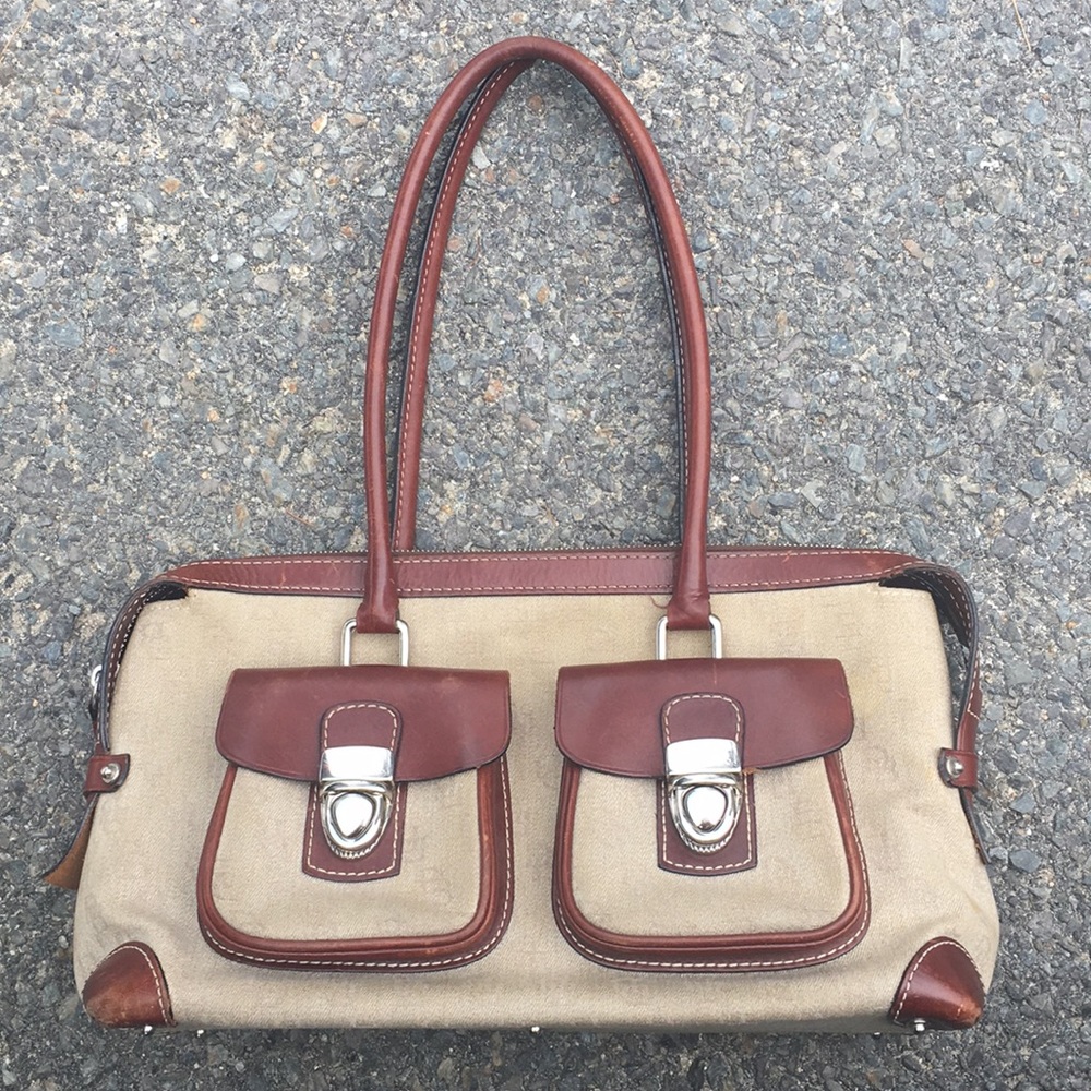 Dooney and Burke Signature Satchel